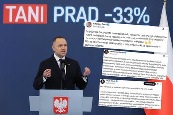 Projekt Nawrockiego na zduszenie wysokich cen prądu. Lawina komentarzy