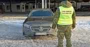 Próbowali wyjechać do Białorusi mercedesem za pół miliona. Trzej obcokrajowcy zatrzymani na granicy
