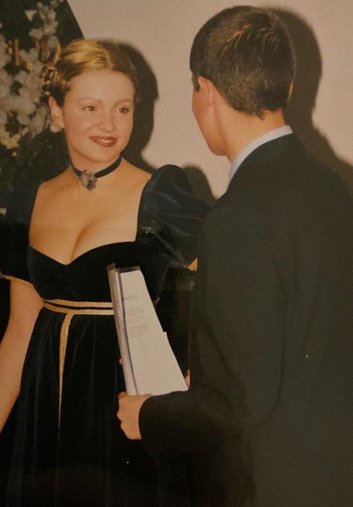 Dorota Szelągowska na studniówce