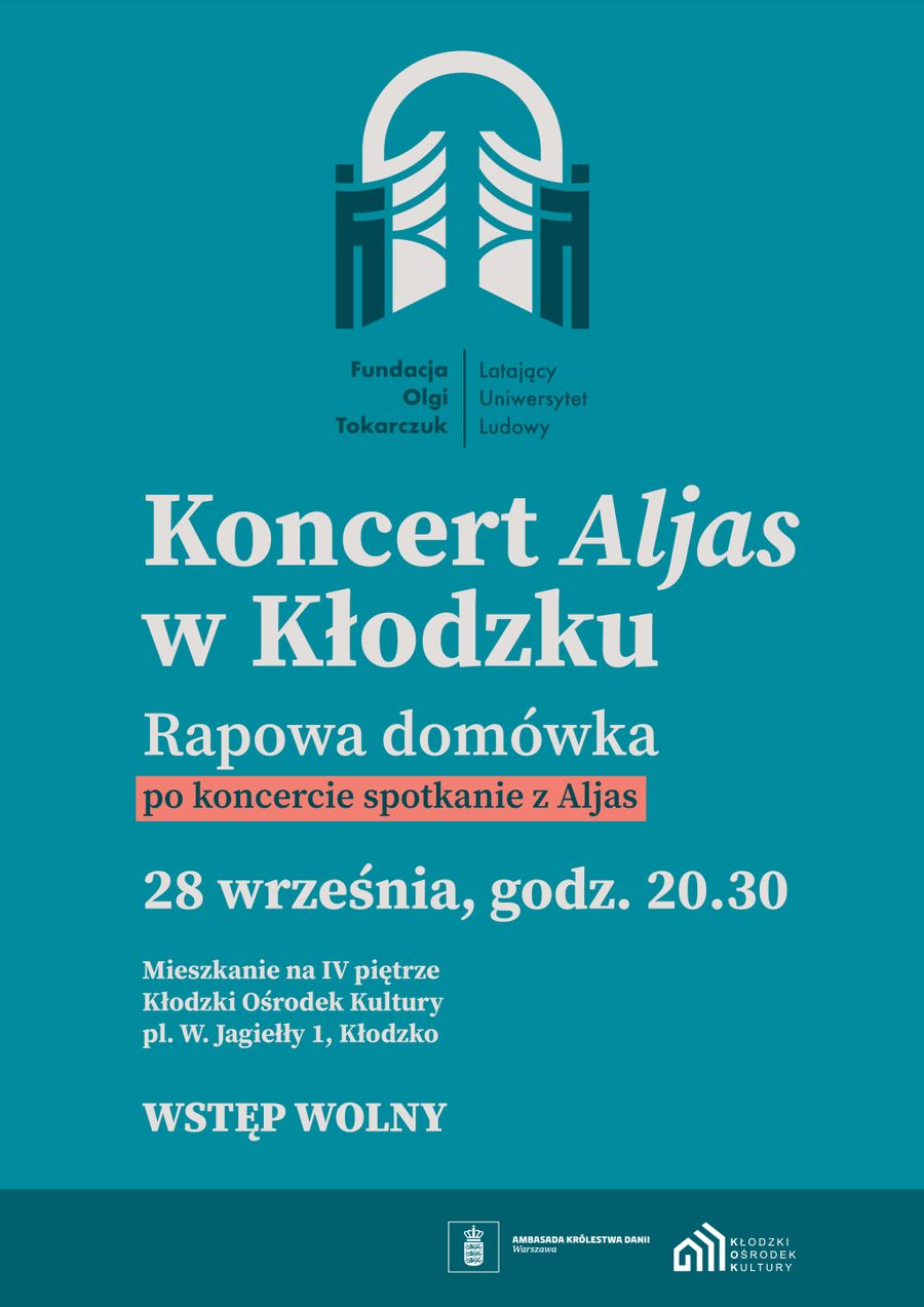 Kółko różańcowe ukradło plakat reklamujący koncert Aljas