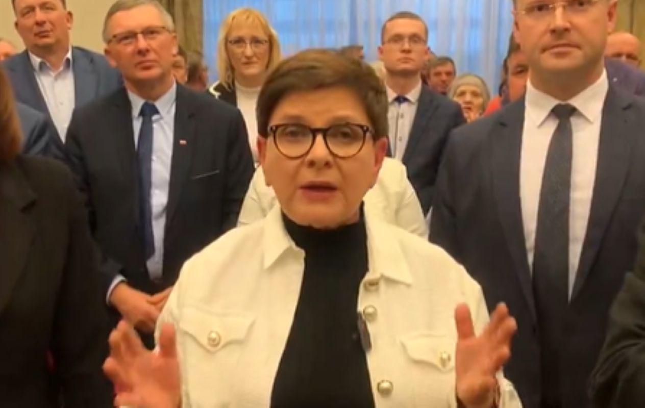 Szydło o słowach Trumpa. Zaatakowała Tuska oraz Unię Europejską