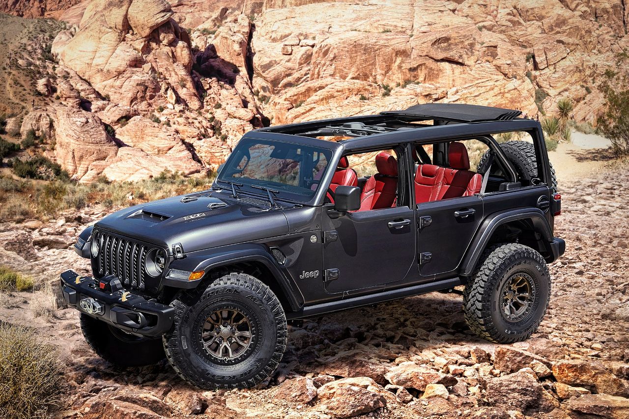 Jeep odpowiada na Forda Bronco. Wrangler Rubicon 392 z silnikiem V8 blisko produkcji