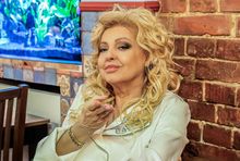 Magda Gessler na planie "Kuchennych rewolucji"