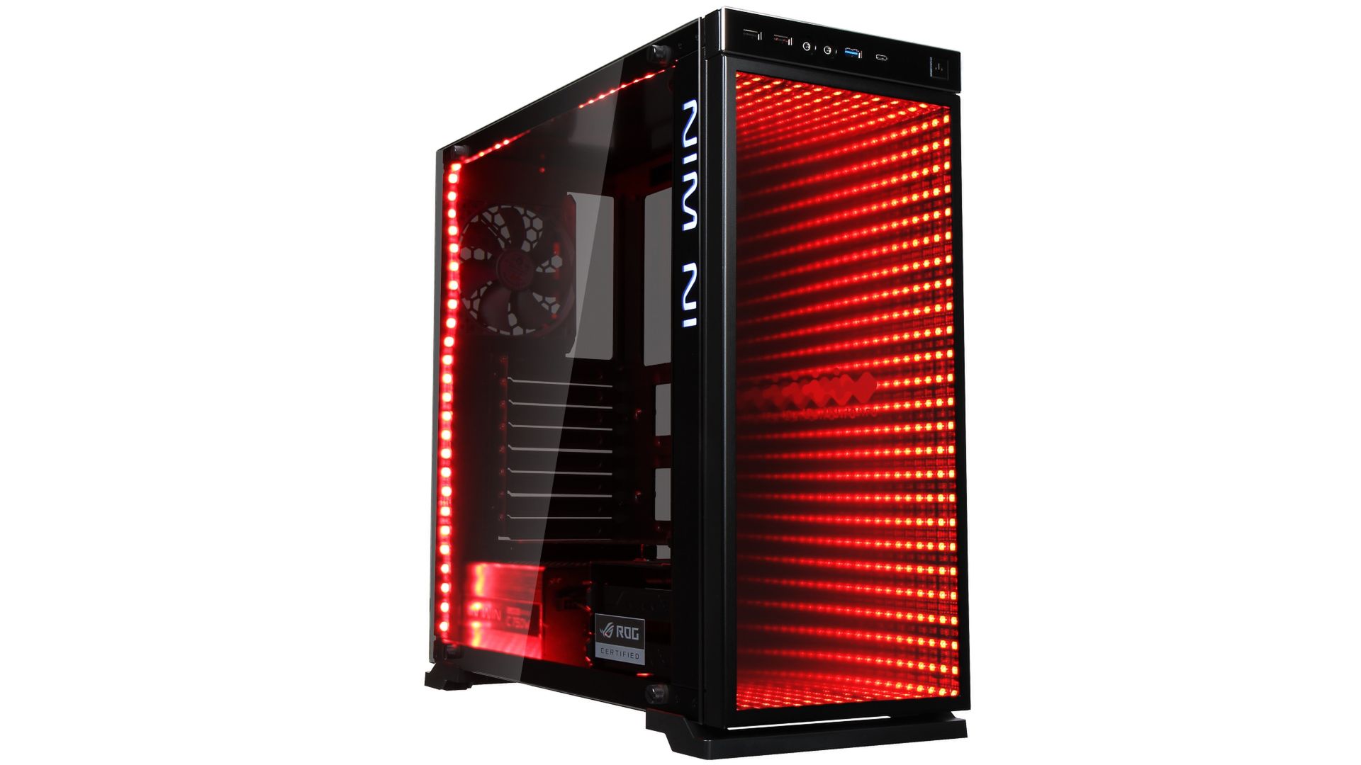 In Win 805 Infinity: efektowna obudowa z LED-owym efektem głębi 3
