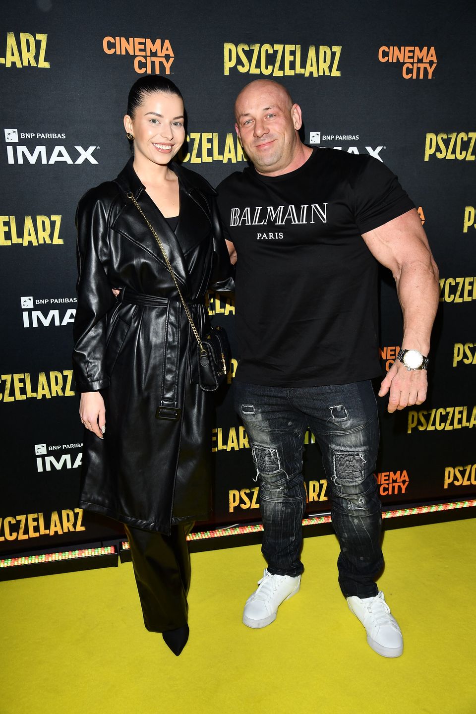 Gwiazdy na premierze filmu "Pszczelarz"