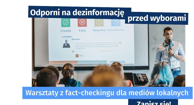Stowarzyszenie Demagog i Google przeszkolą lokalne media z fact-checkingu. Pierwszy warsztat w Katowicach