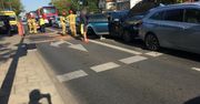 Warszawa: Kolizja na wjeździe. Sprawca z 2-krotnym zakazem prowadzenia