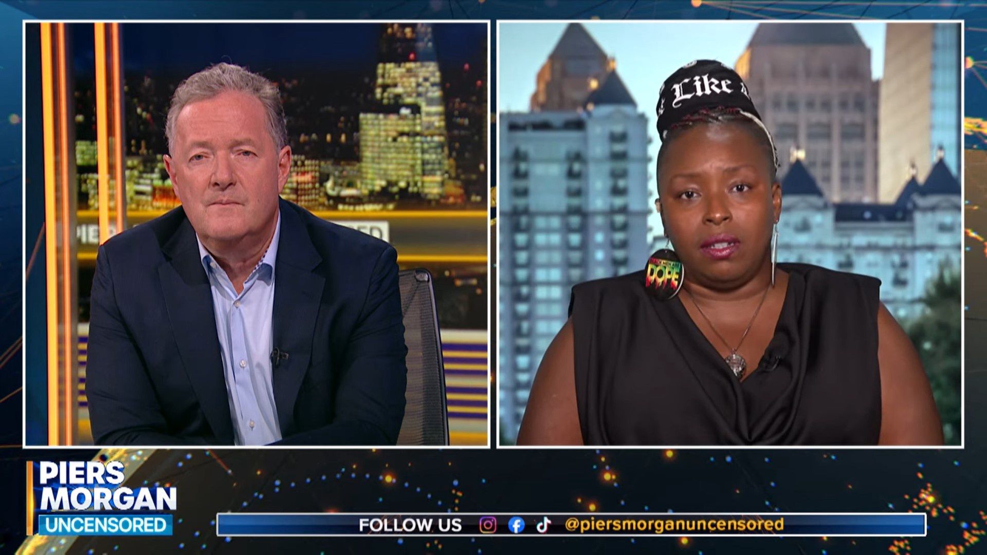 Jaguar Wright w programie "Piers Morgan Uncensored"
