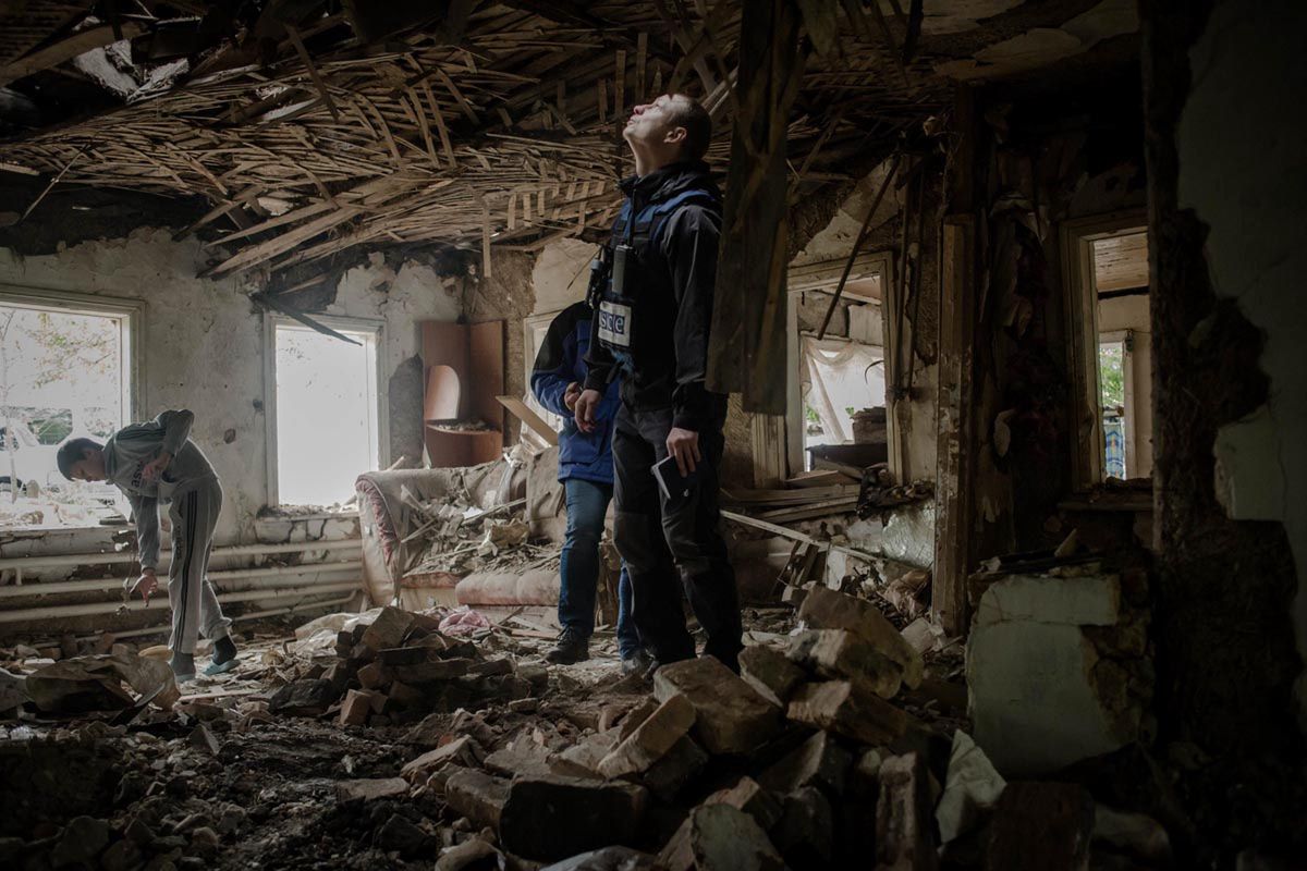 Wojna w Ukrainie trwa od 2014 roku. W moim projekcie nie chcę pokazywać wyłącznie jej, ale to, o co naprawdę się toczy. Jak destrukcyjnie działa propaganda i jak silnie rozwinięte są mechanizmy dezinformacji.