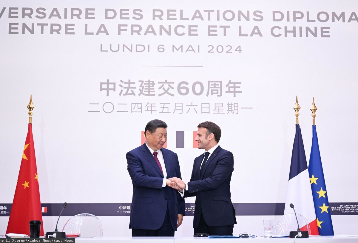 Prezydent Chin Xi Jinping we Francji