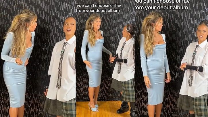 Sara James nagrała tiktoka z Heidi Klum