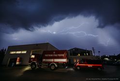 Burzowa noc w Polsce. Strażacy interweniowali około 500 razy