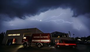 Burzowa noc w Polsce. Strażacy interweniowali około 500 razy
