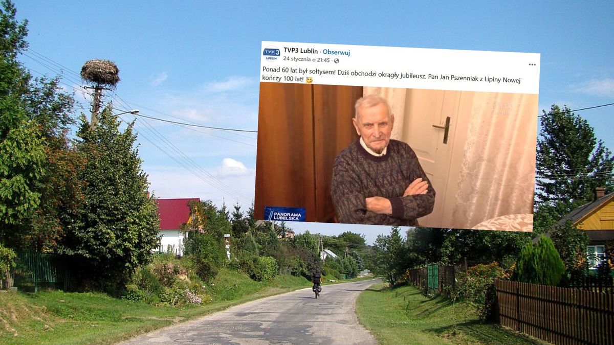 Jan Pszenniak świętuje 100 lat życia i 60 lat służby sołtysa