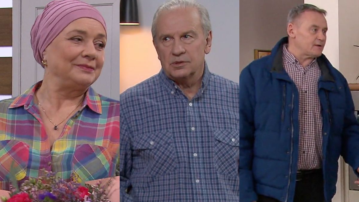 Kadry z serialu "Klan"