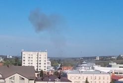 Rój dronów nad Kurskiem. Dym nad siedzibą FSB, atak na rafinerię