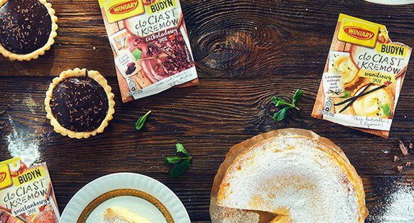 Nestle Polska promuje w internecie Winiary Budyń do ciast i kremów