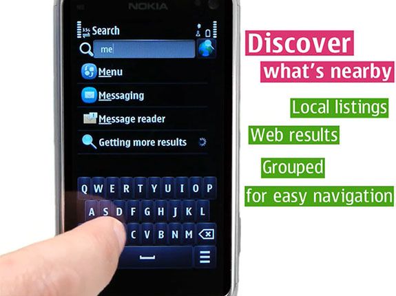 Nokia Universal Search kopią Spotlight z iOS?