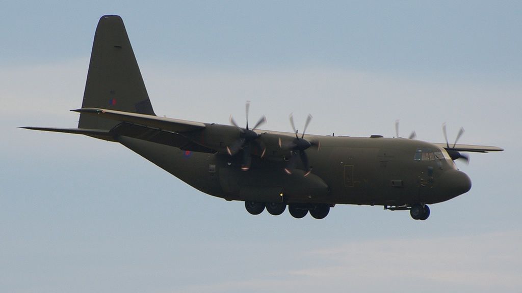 RAF wycofał swoje Herculesy w 2023 r., fot. Maciej Hypś
