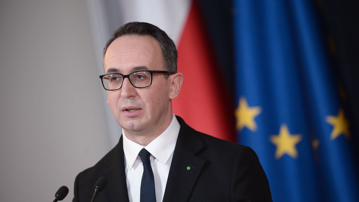 Minister infrastruktury Dariusz Klimczak