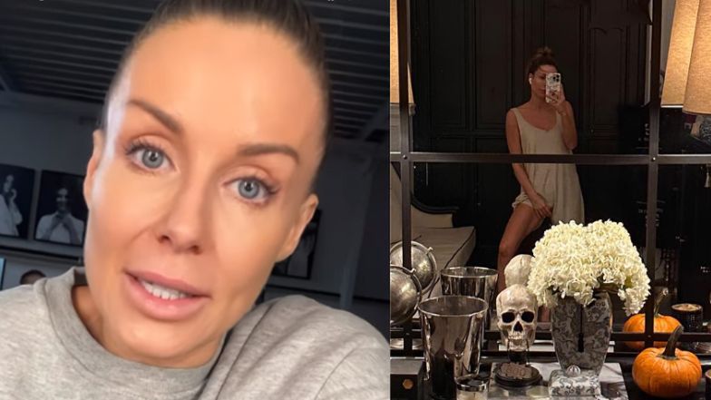 Małgorzata Rozenek tłumaczy się z dekorowania domu na Halloween