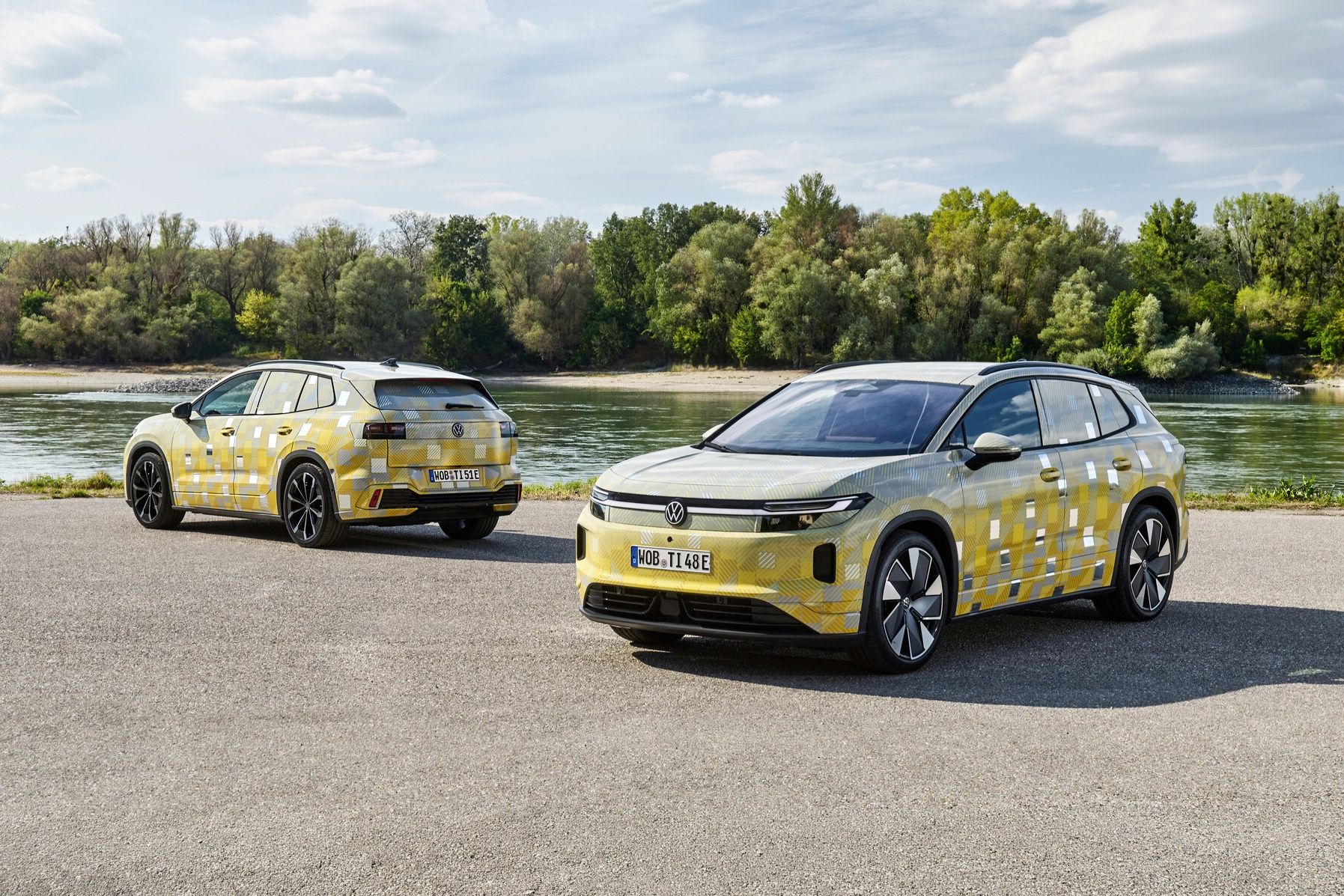 Volkswagen ID.Tiguan w kamuflażu