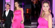 Ciężarna Socha z mężem na gali "Glamour"! (ZDJĘCIA)