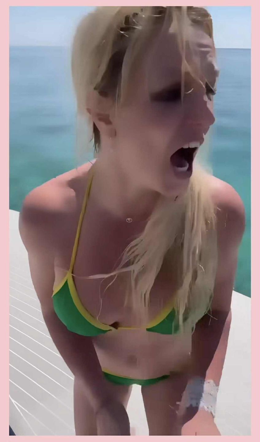 Kadry z nowego filmiku Britney Spears