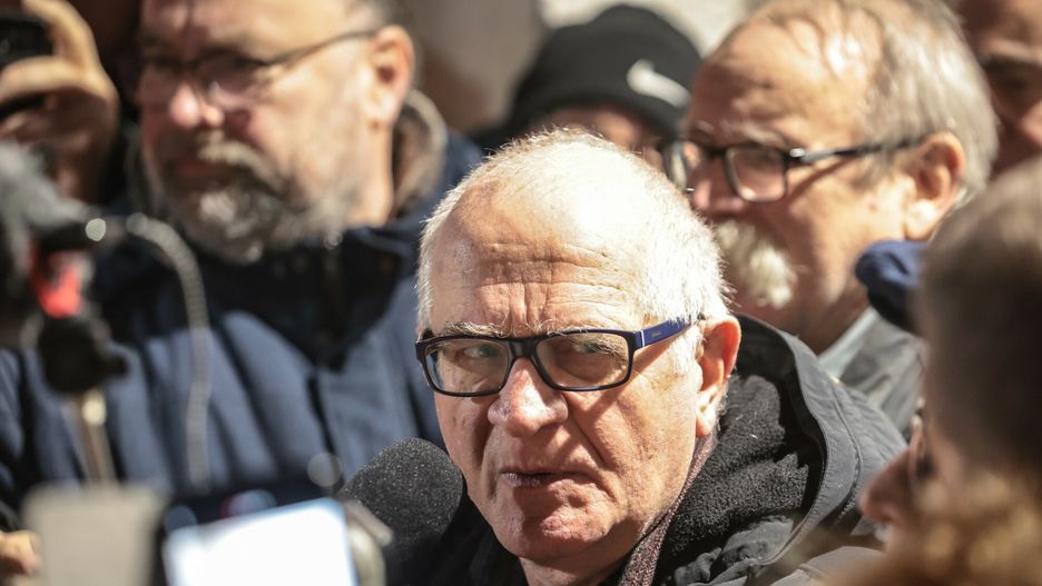 Protest w obronie TVP, Krzysztof Czabański, szef RMN