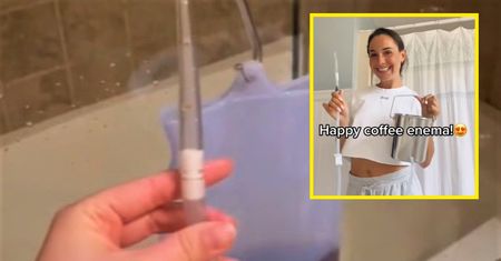 Nowy tiktokowy trend - lewatywa z kawy. Warto?