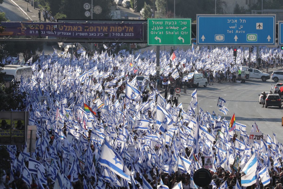 W Izraelu trwają protesty przeciwko reformie sądownictwa
