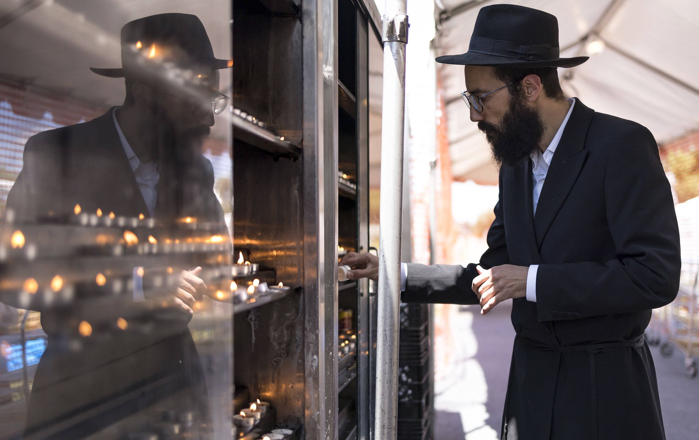People Gather to Remeber the Lubavitcher Rebbe in New York
JUSTIN LANE