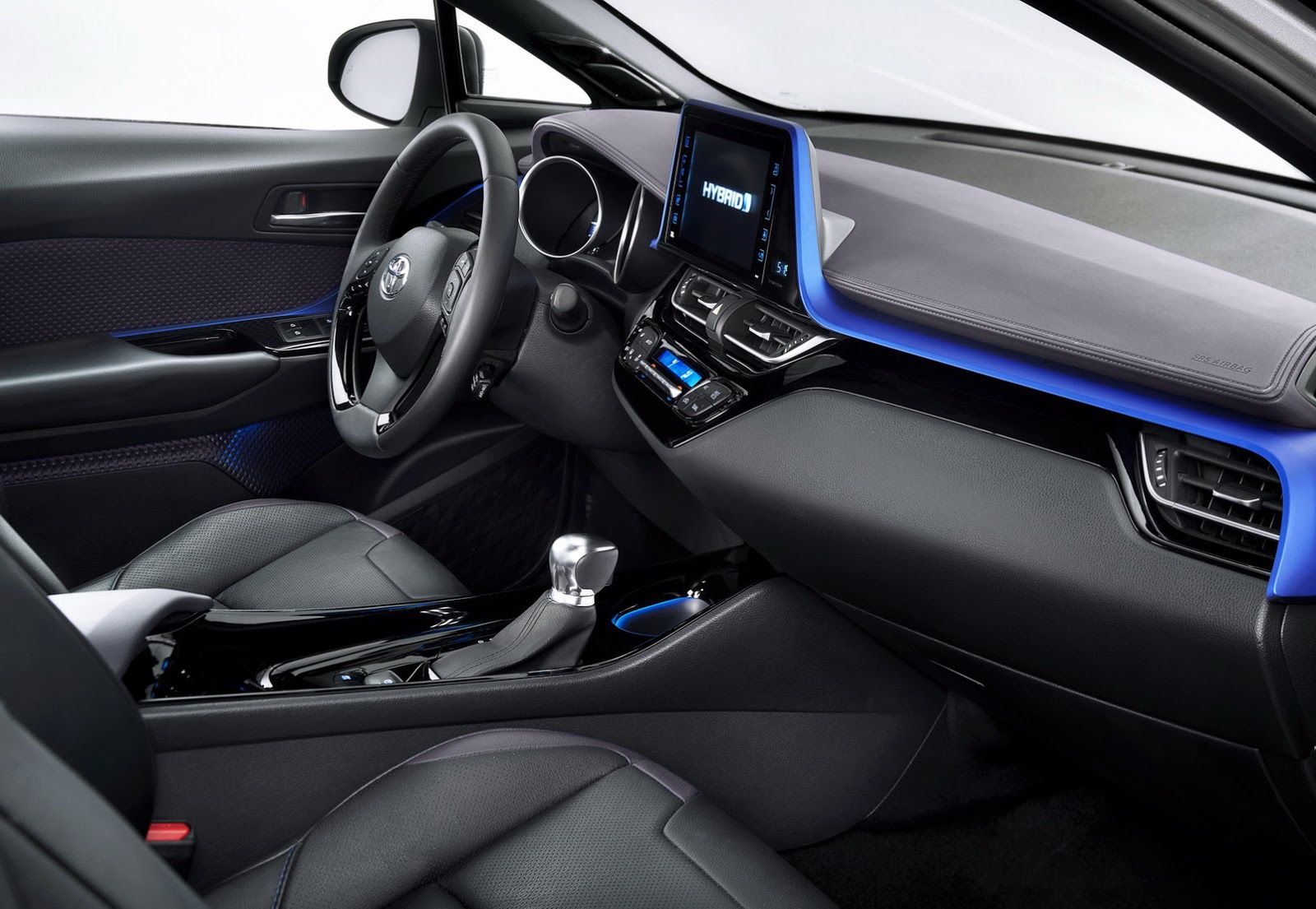 Toyota C-HR - wnętrze