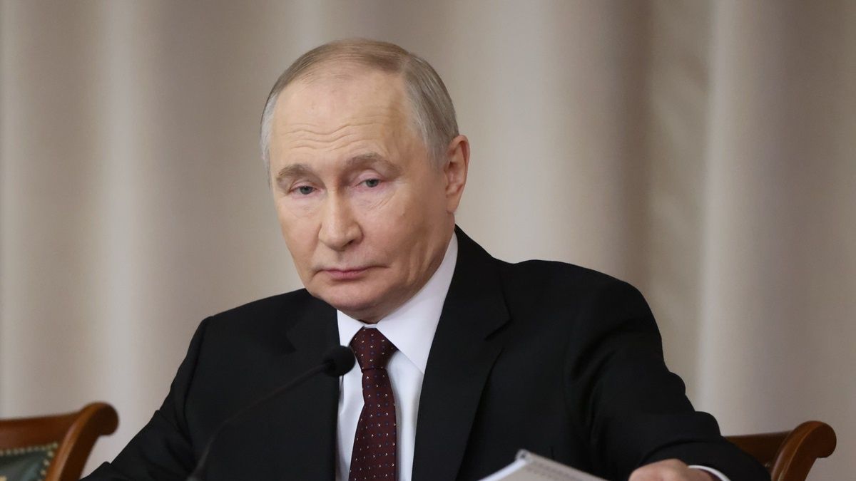 Władimir Putin, prezydent Rosji.