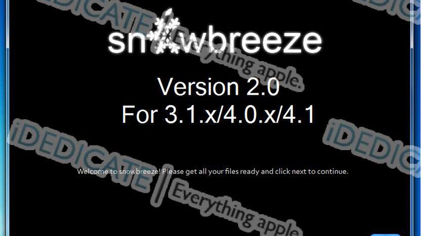 Snowbreeze 2.0 z jailbreakiem iOS 4.1 już niebawem 1
