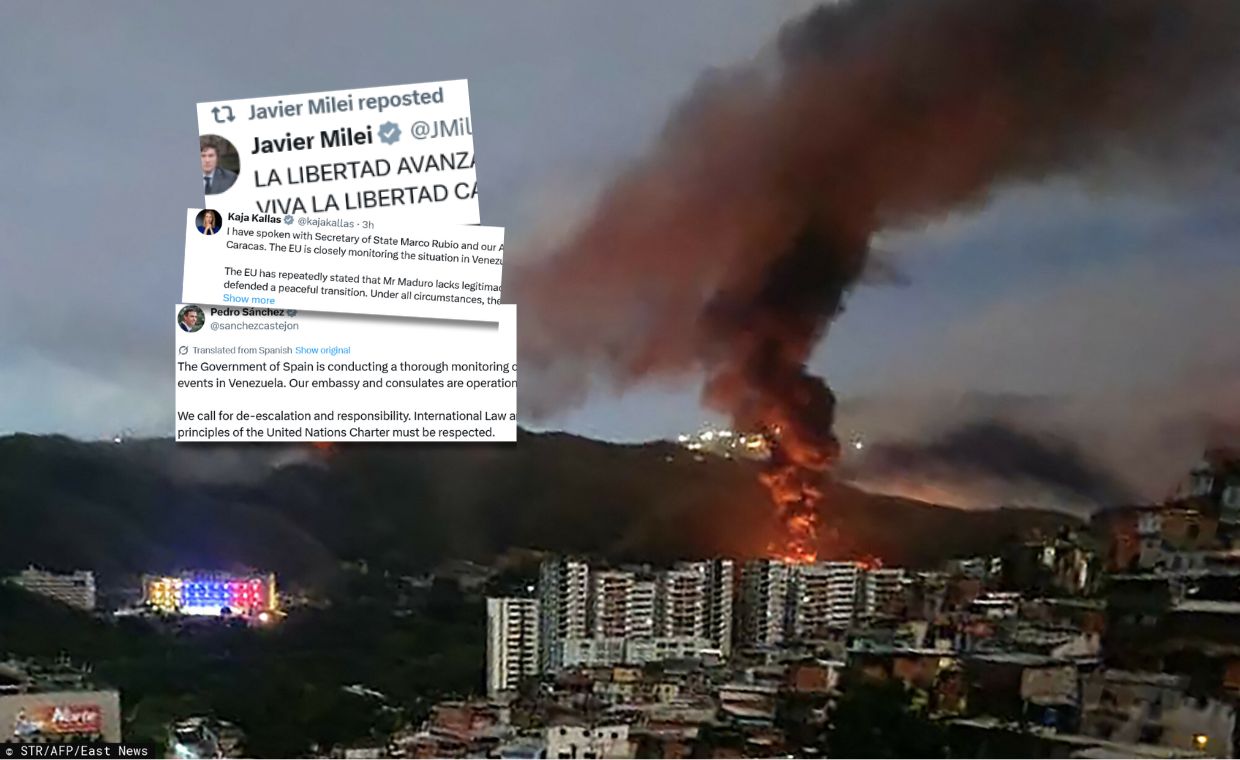 Światowi przywódcy o ataku na Wenezuelę. "Dyktatorzy nie są wieczni"