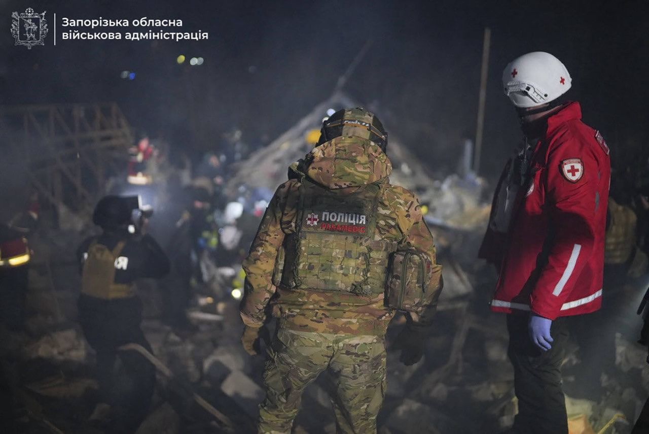 Effects of the Attack in Zaporizhzhia