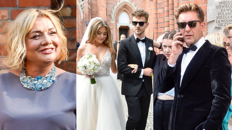 Goście na ślubie Antka Królikowskiego i Joanny Opozdy