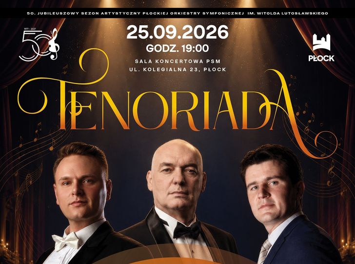 50. sezon Płockiej Orkiestry Symfonicznej. Beethoven, Poulenc i Dvořák na inaugurację