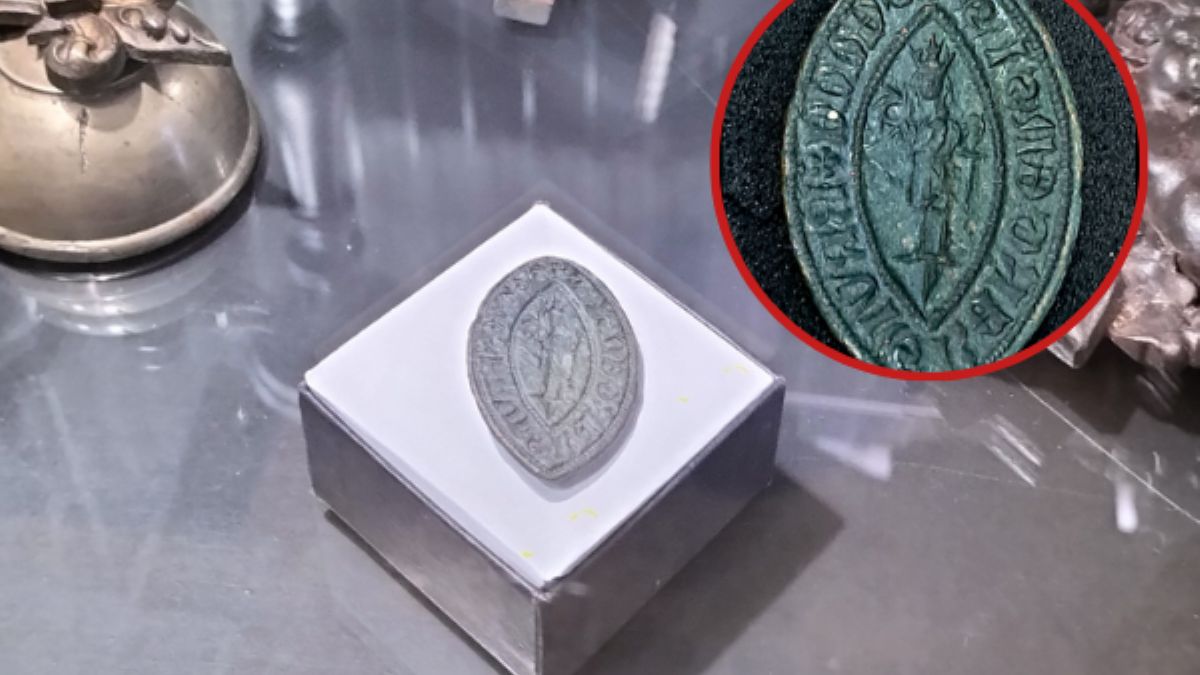 Niezwykła pieczęć z XV wieku w braniewskim muzeum