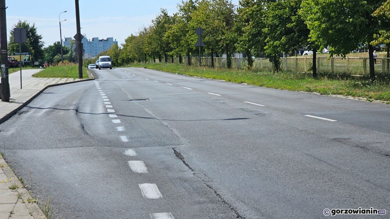 Gorzów: Ulica Piłsudskiego w fatalnym stanie. Remont może za kilka lat