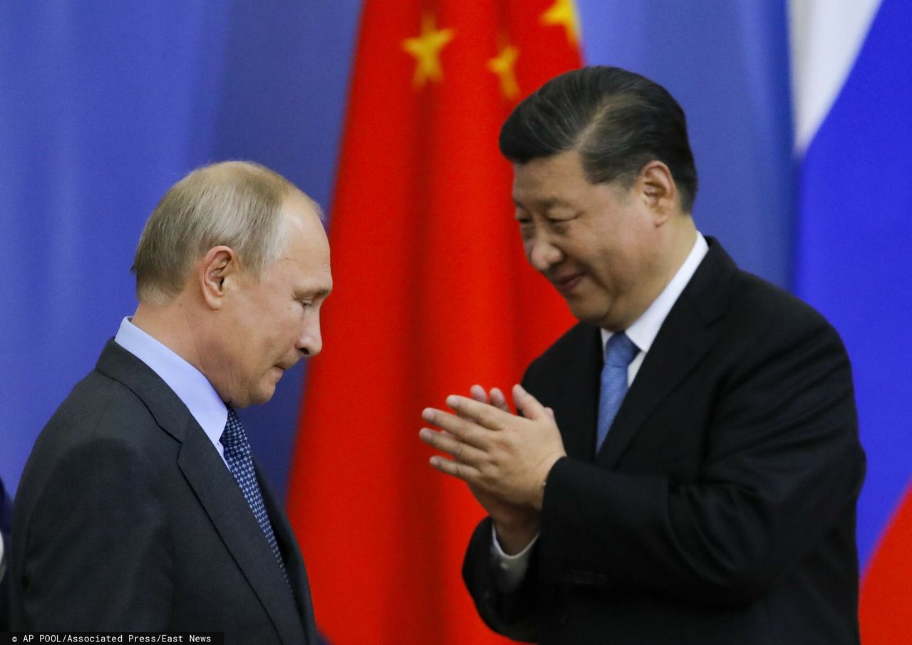 Władimir Putin and Xi Jinping