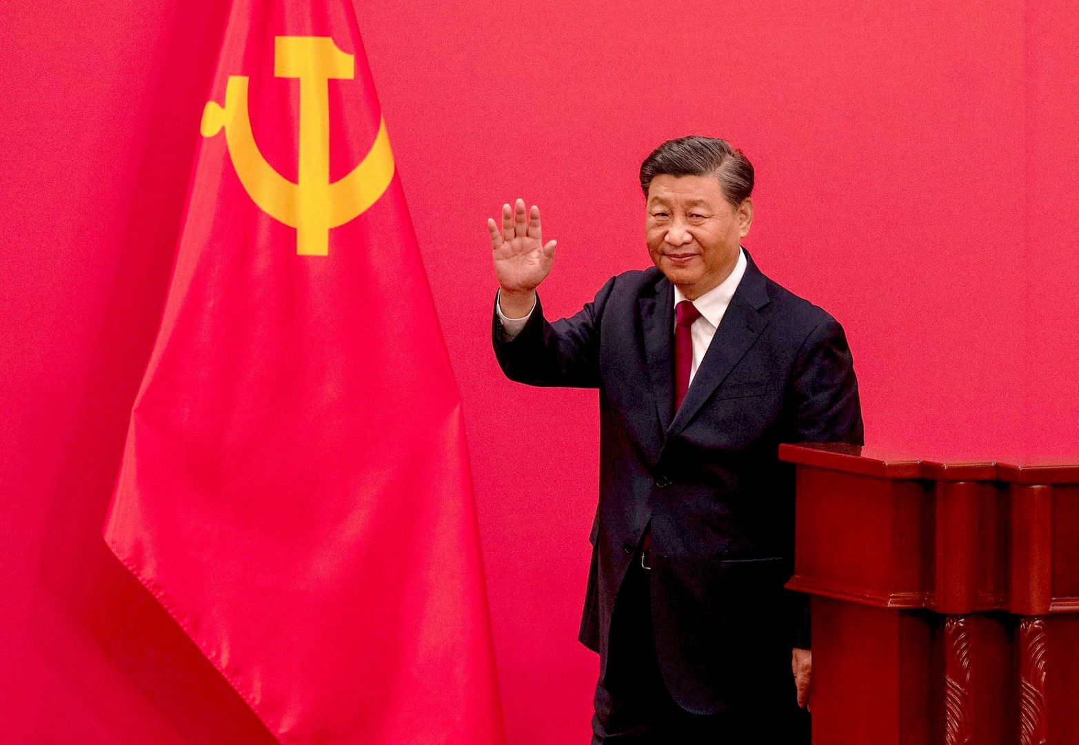 Na zdjęciu przywódca Chin Xi Jinping
