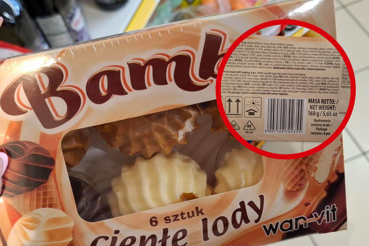 Babcia w PRL-u kupowała ciepłe lody. Gdy w sklepie przeczytałam skład, odłożyłam na półkę