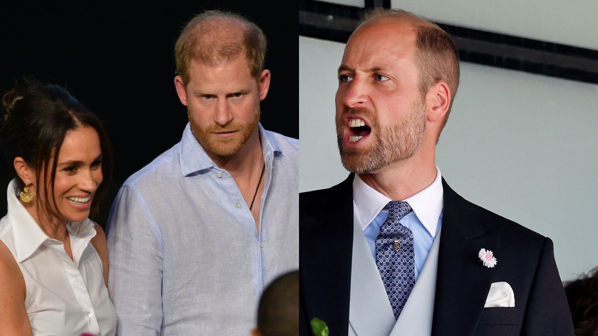 Meghan Markle, książę Harry, książę William