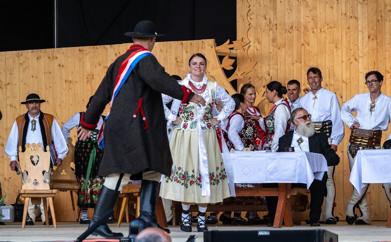 Góralskie wesele podczas festiwalu w Zakopanem