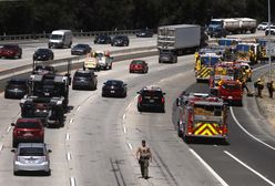 Los Angeles. Awaryjnie lądowanie samolotu na autostradzie. Na pokładzie były dwie osoby