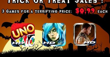 Gameloft na Halloween – obniżka cen i konkurs z iPadem 2 do wygrania