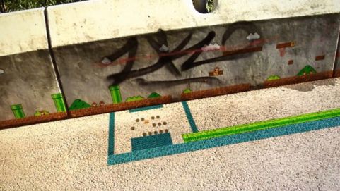 Super Mario na chodniku [wideo] 1