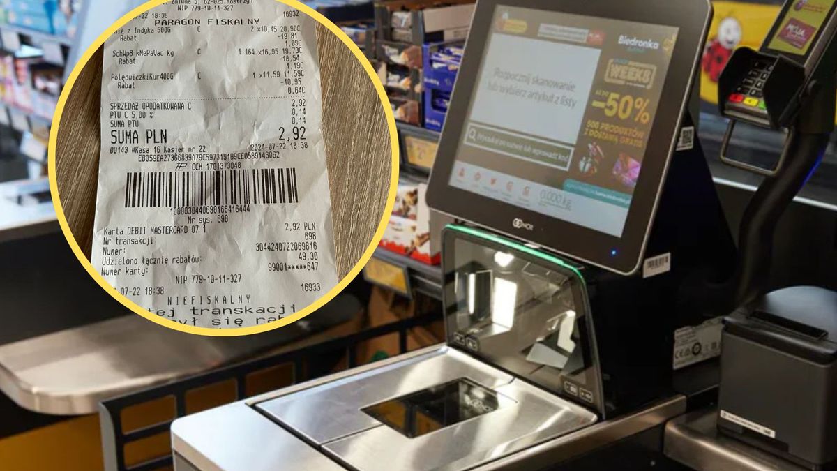 Klient doznał szoku przy kasie w Biedronce. Tyle mięsa za 3 zł!